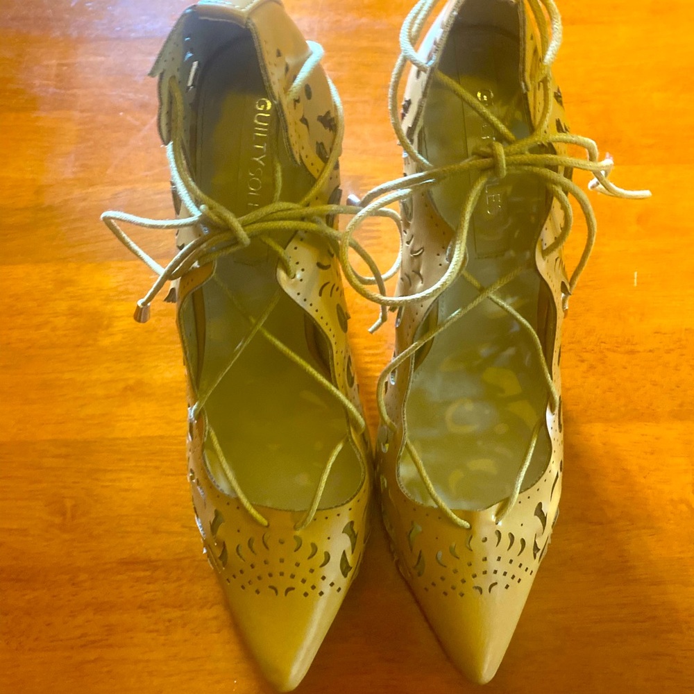 Guilty Soles High Heels *Never Worn* (Tan)